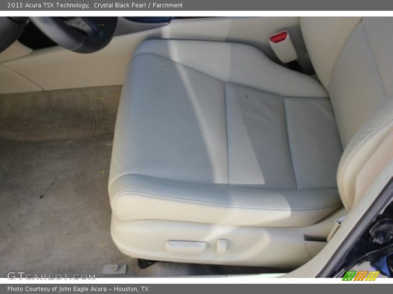 Crystal Black Pearl / Parchment 2013 Acura TSX Technology