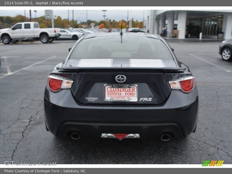 Asphalt / Black/Red Accents 2014 Scion FR-S