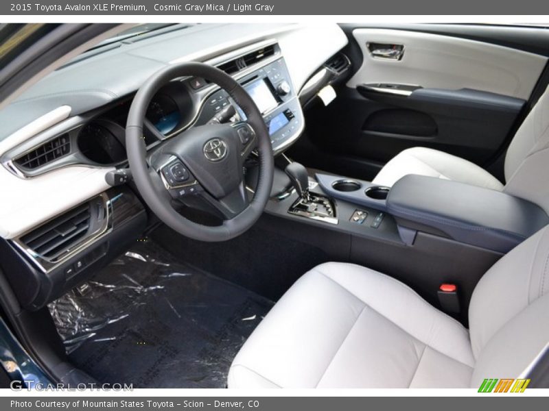 Cosmic Gray Mica / Light Gray 2015 Toyota Avalon XLE Premium