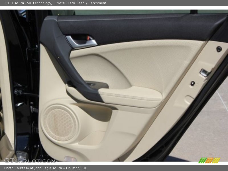 Crystal Black Pearl / Parchment 2013 Acura TSX Technology
