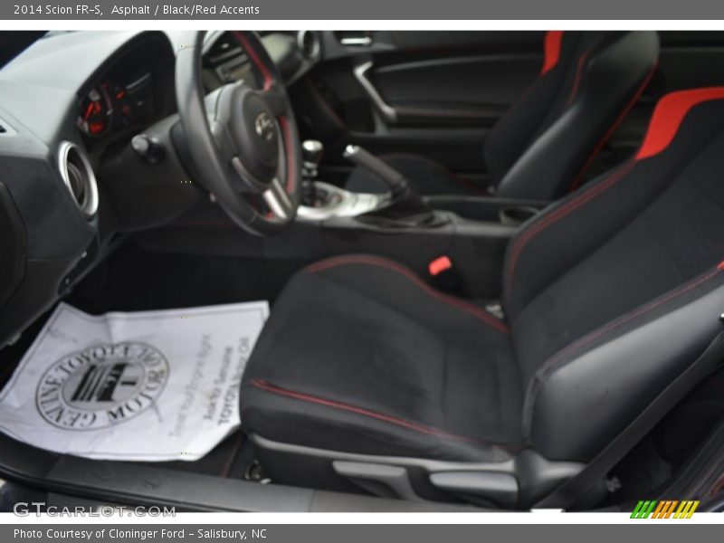 Asphalt / Black/Red Accents 2014 Scion FR-S