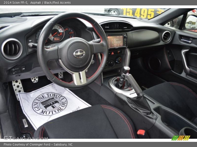 Asphalt / Black/Red Accents 2014 Scion FR-S