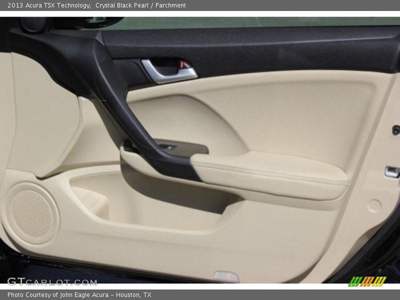 Crystal Black Pearl / Parchment 2013 Acura TSX Technology