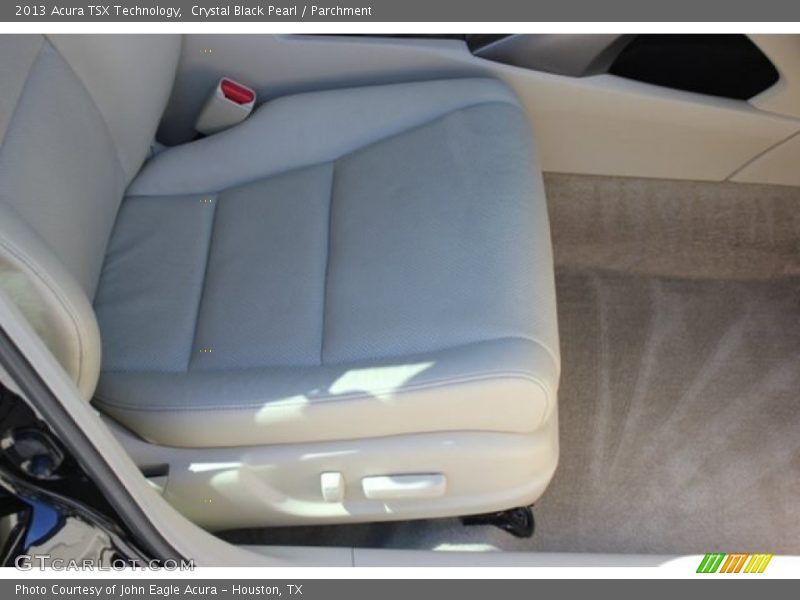 Crystal Black Pearl / Parchment 2013 Acura TSX Technology