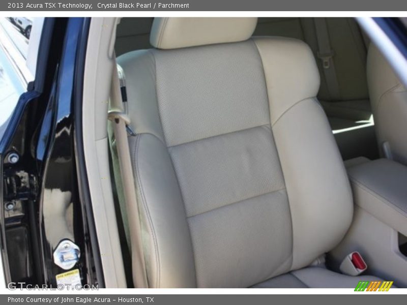 Crystal Black Pearl / Parchment 2013 Acura TSX Technology