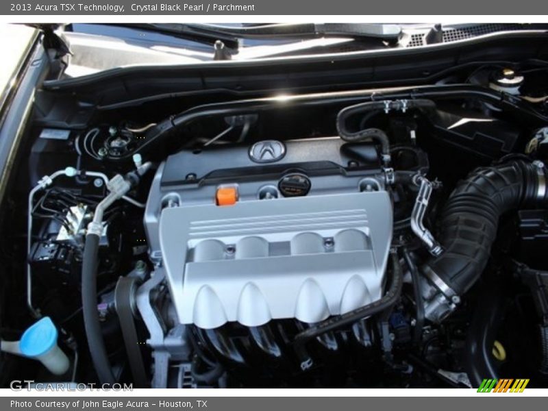 Crystal Black Pearl / Parchment 2013 Acura TSX Technology