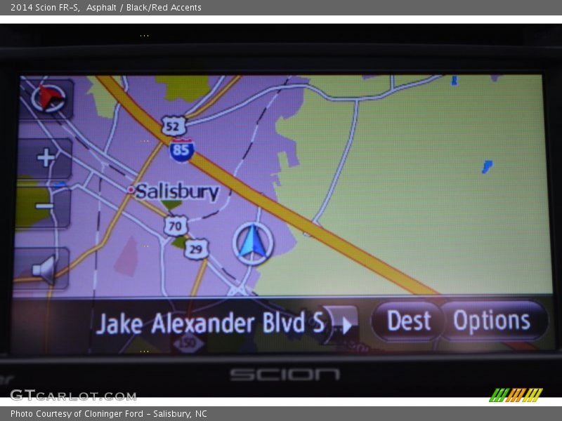 Asphalt / Black/Red Accents 2014 Scion FR-S