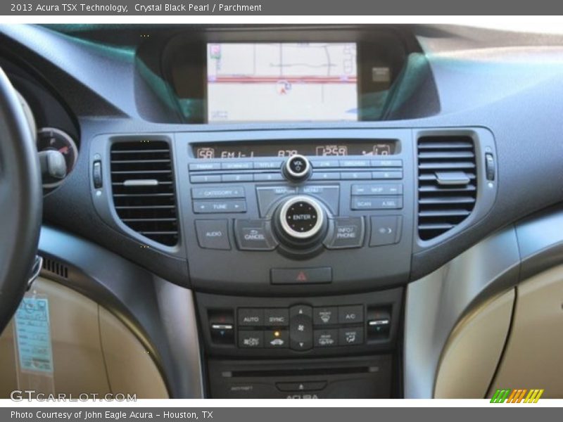 Crystal Black Pearl / Parchment 2013 Acura TSX Technology