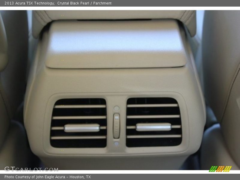 Crystal Black Pearl / Parchment 2013 Acura TSX Technology