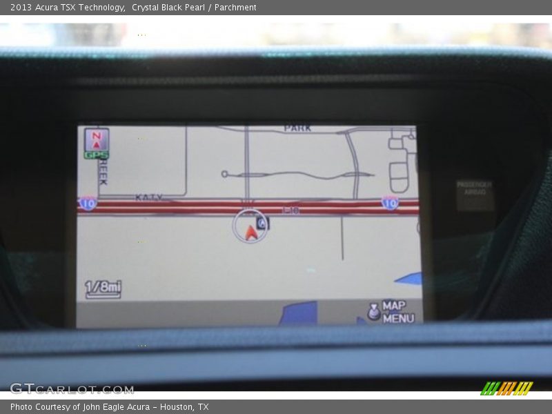 Crystal Black Pearl / Parchment 2013 Acura TSX Technology