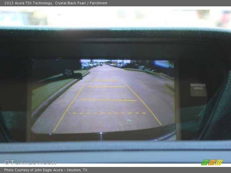 Crystal Black Pearl / Parchment 2013 Acura TSX Technology