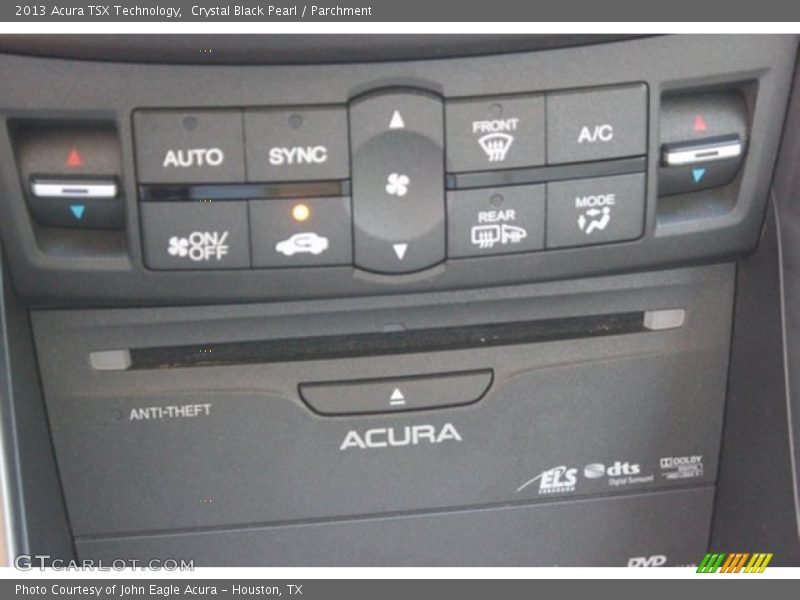 Crystal Black Pearl / Parchment 2013 Acura TSX Technology