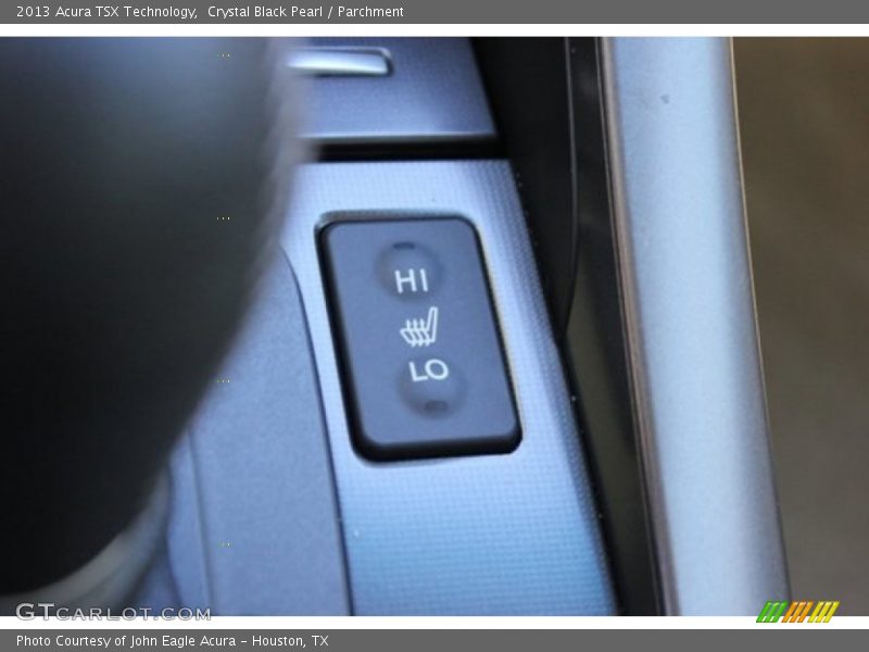 Crystal Black Pearl / Parchment 2013 Acura TSX Technology