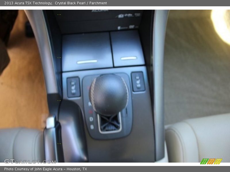 Crystal Black Pearl / Parchment 2013 Acura TSX Technology