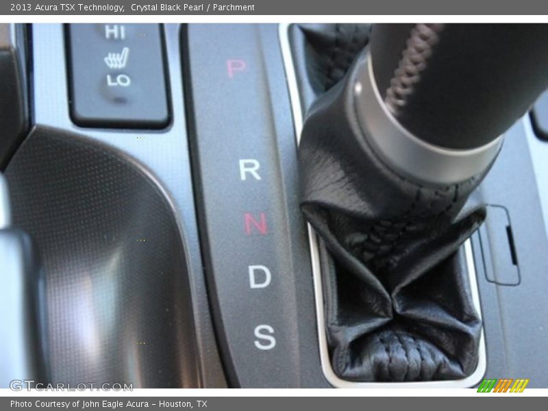 Crystal Black Pearl / Parchment 2013 Acura TSX Technology