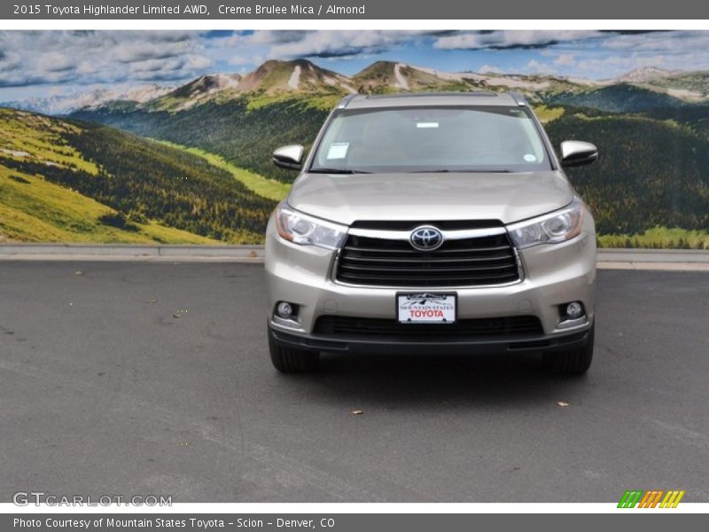 Creme Brulee Mica / Almond 2015 Toyota Highlander Limited AWD