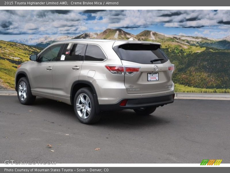 Creme Brulee Mica / Almond 2015 Toyota Highlander Limited AWD