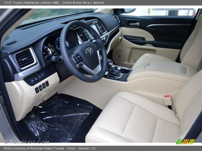 Creme Brulee Mica / Almond 2015 Toyota Highlander Limited AWD