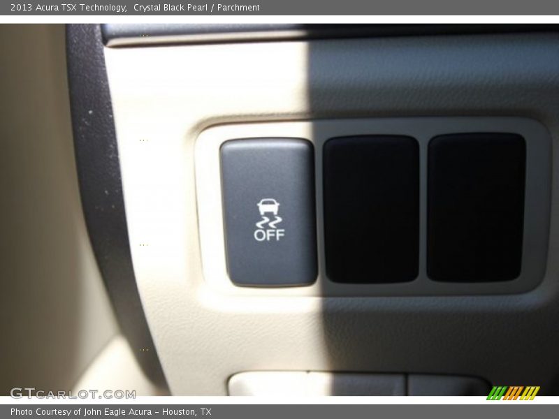 Crystal Black Pearl / Parchment 2013 Acura TSX Technology