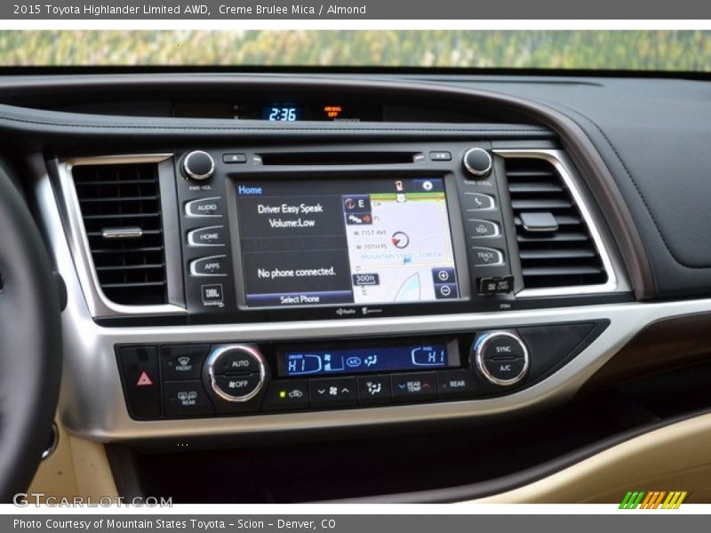 Creme Brulee Mica / Almond 2015 Toyota Highlander Limited AWD