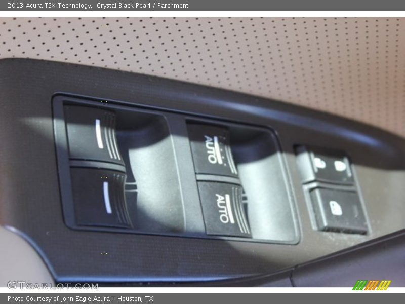 Crystal Black Pearl / Parchment 2013 Acura TSX Technology