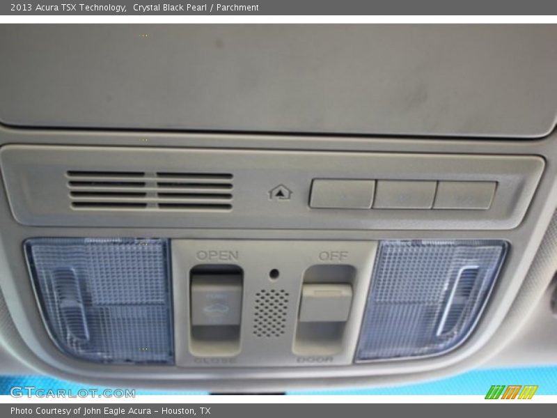 Crystal Black Pearl / Parchment 2013 Acura TSX Technology