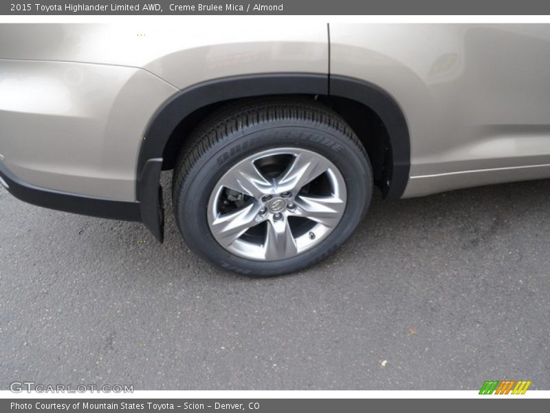Creme Brulee Mica / Almond 2015 Toyota Highlander Limited AWD