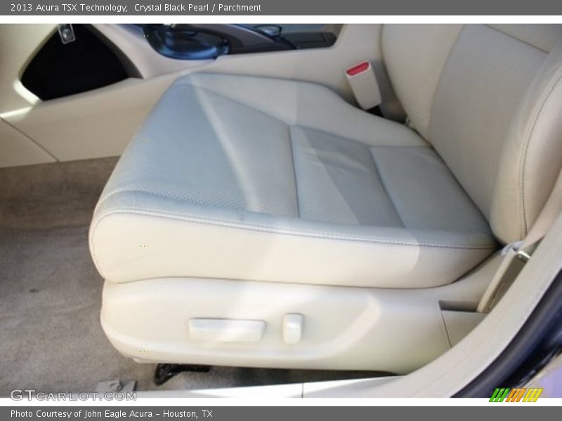 Crystal Black Pearl / Parchment 2013 Acura TSX Technology