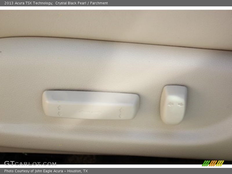 Crystal Black Pearl / Parchment 2013 Acura TSX Technology