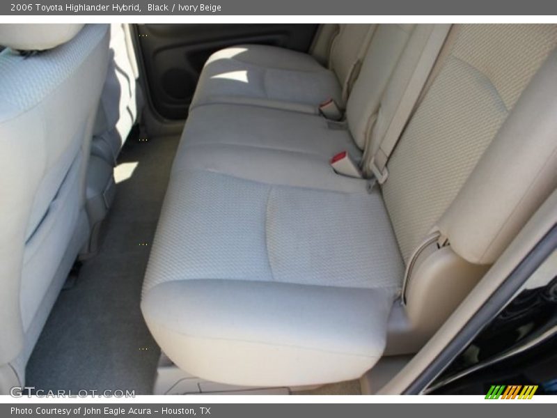 Black / Ivory Beige 2006 Toyota Highlander Hybrid