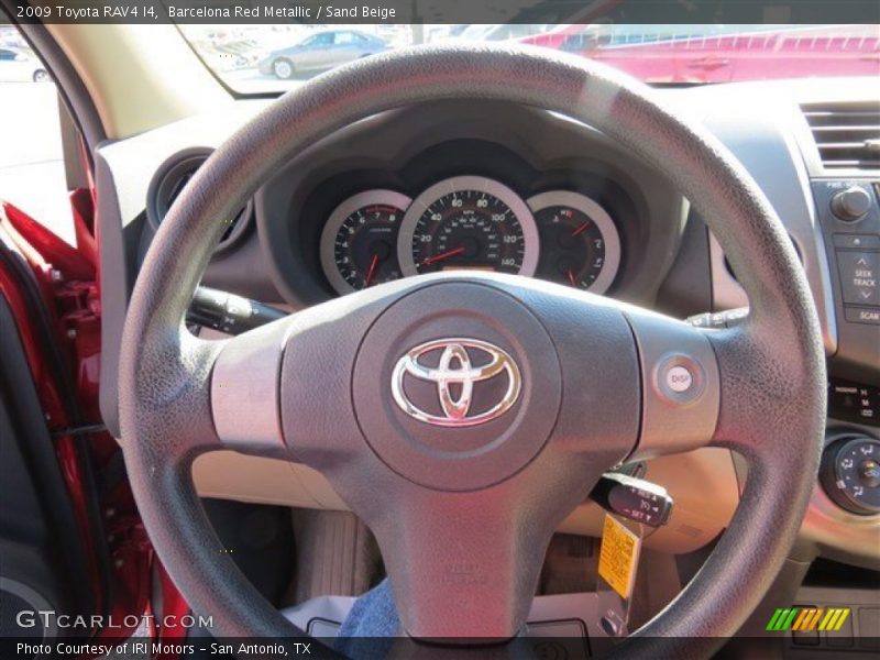 Barcelona Red Metallic / Sand Beige 2009 Toyota RAV4 I4