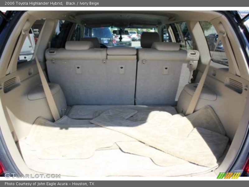 Black / Ivory Beige 2006 Toyota Highlander Hybrid
