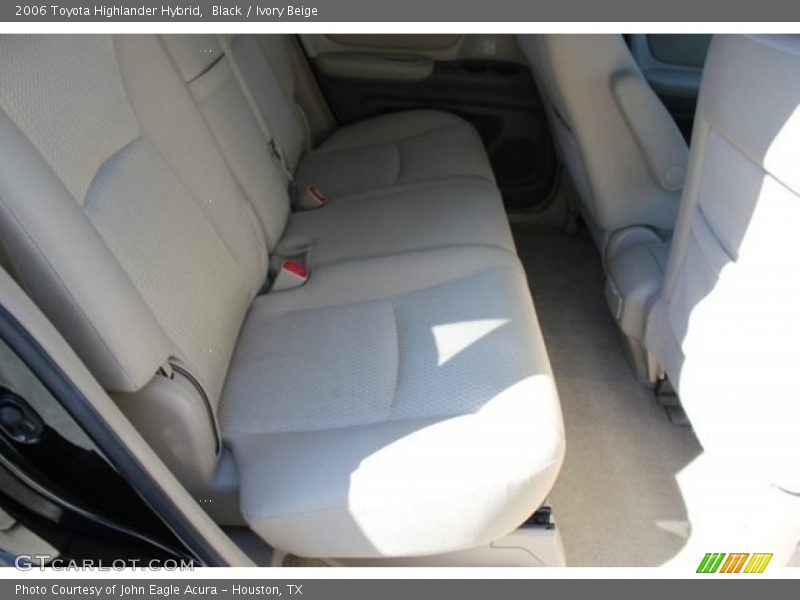 Black / Ivory Beige 2006 Toyota Highlander Hybrid