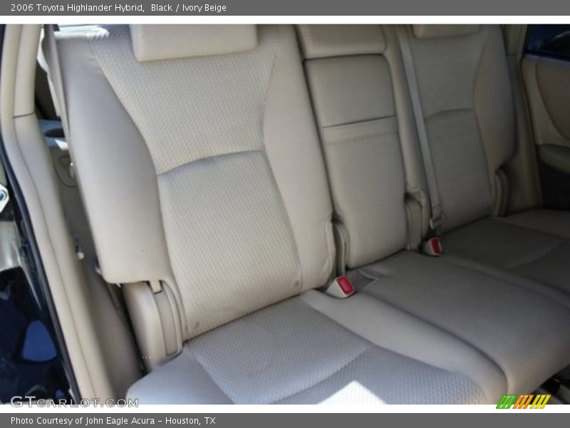 Black / Ivory Beige 2006 Toyota Highlander Hybrid