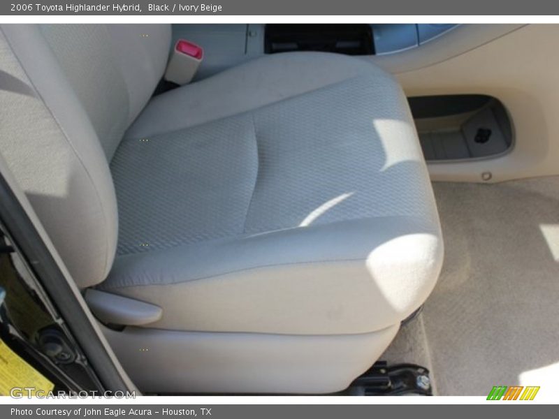 Black / Ivory Beige 2006 Toyota Highlander Hybrid