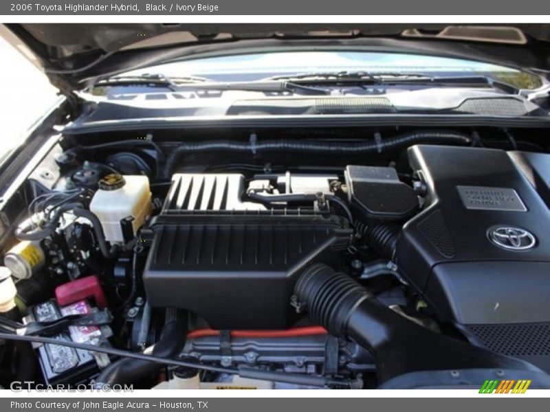 Black / Ivory Beige 2006 Toyota Highlander Hybrid