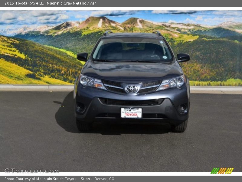 Magnetic Gray Metallic / Ash 2015 Toyota RAV4 LE