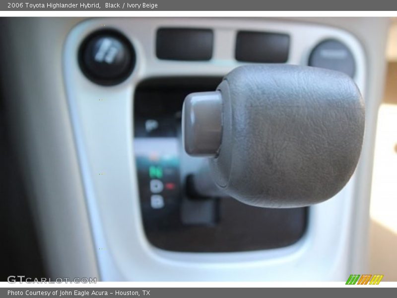 Black / Ivory Beige 2006 Toyota Highlander Hybrid