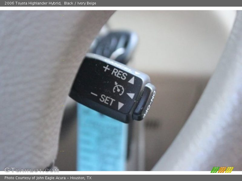 Black / Ivory Beige 2006 Toyota Highlander Hybrid