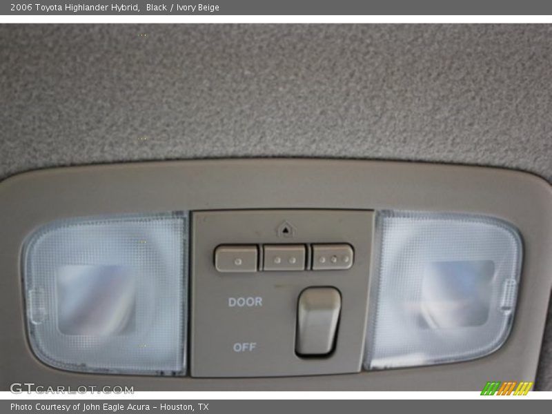 Black / Ivory Beige 2006 Toyota Highlander Hybrid