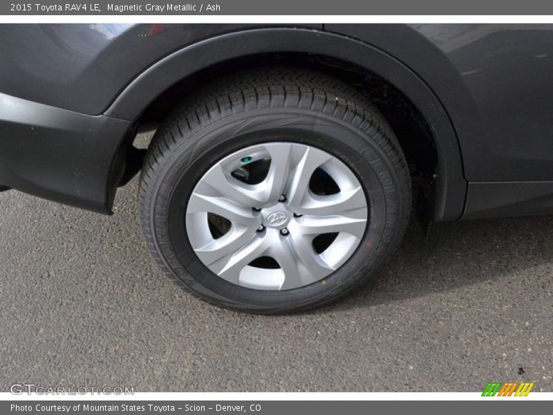 Magnetic Gray Metallic / Ash 2015 Toyota RAV4 LE