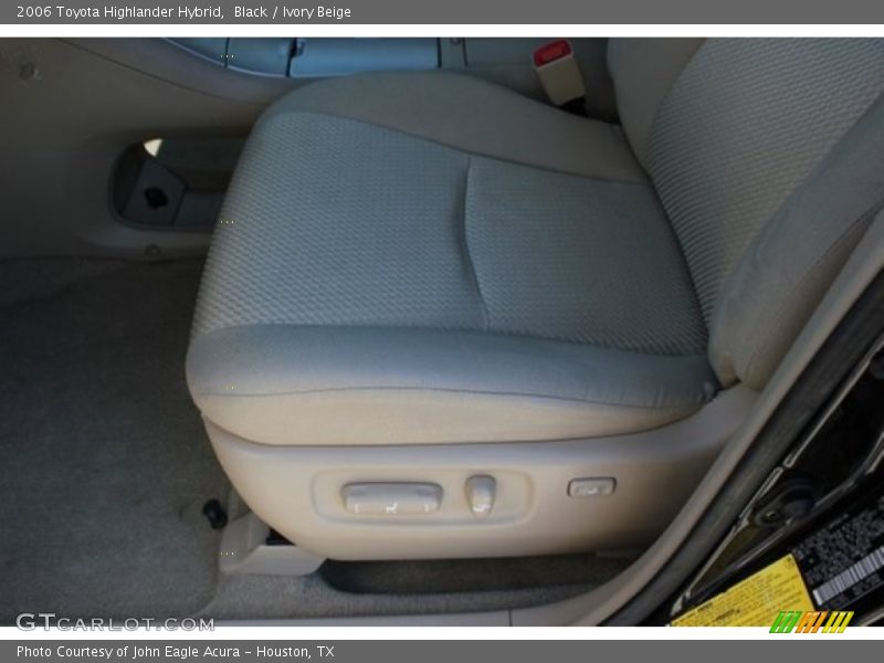 Black / Ivory Beige 2006 Toyota Highlander Hybrid