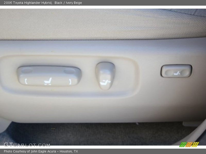 Black / Ivory Beige 2006 Toyota Highlander Hybrid