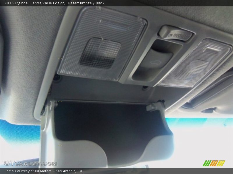 Desert Bronze / Black 2016 Hyundai Elantra Value Edition