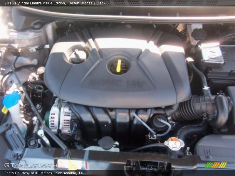 Desert Bronze / Black 2016 Hyundai Elantra Value Edition
