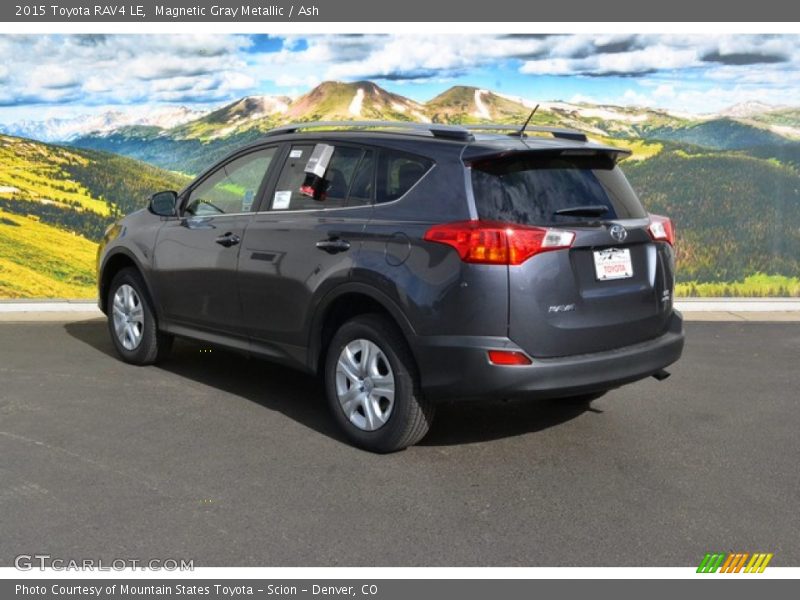 Magnetic Gray Metallic / Ash 2015 Toyota RAV4 LE