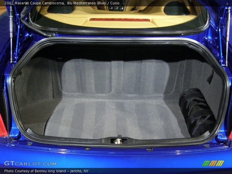 Blu Mediterraneo (Blue) / Cuoio 2002 Maserati Coupe Cambiocorsa