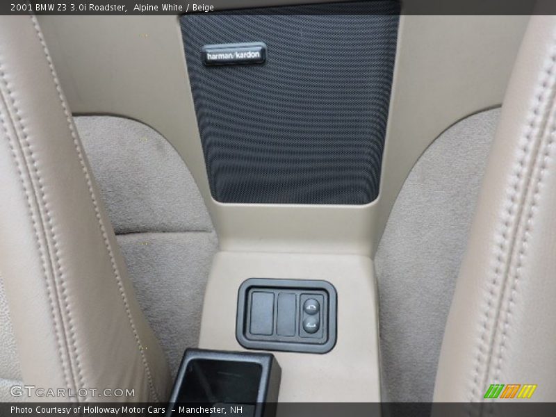 Alpine White / Beige 2001 BMW Z3 3.0i Roadster