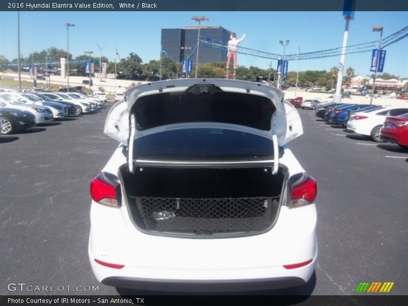 White / Black 2016 Hyundai Elantra Value Edition