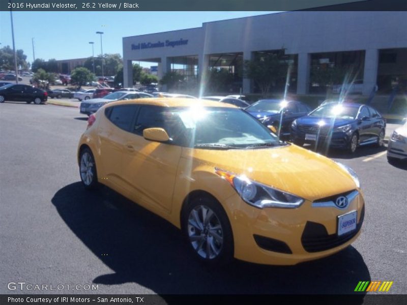 26.2 Yellow / Black 2016 Hyundai Veloster